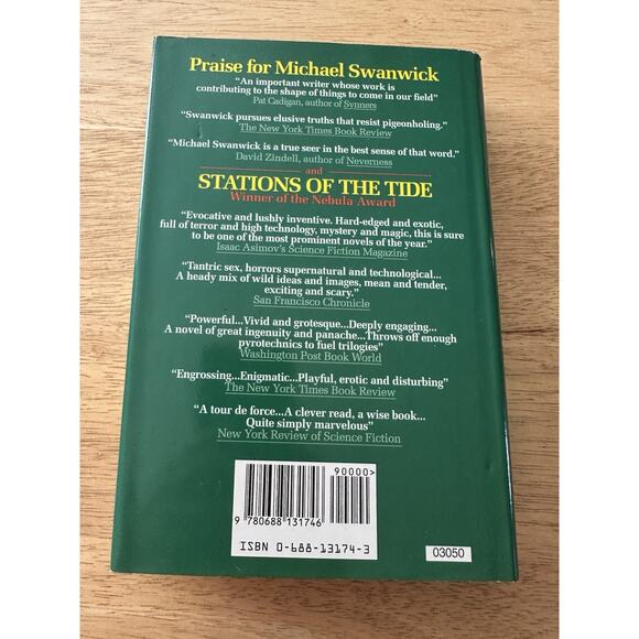 The Iron Dragons Daughter, Michael Swanwick HC/DJ/1994 VTG - Picture 4 of 11